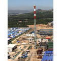 Steel industial chimney system